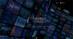 Desktop Screenshot of districtmediagroup.com